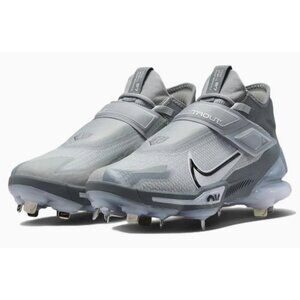 Nike Force Zoom Trout 8 Elite Men's Metal Baseball Cleats, Grey,‎ 15